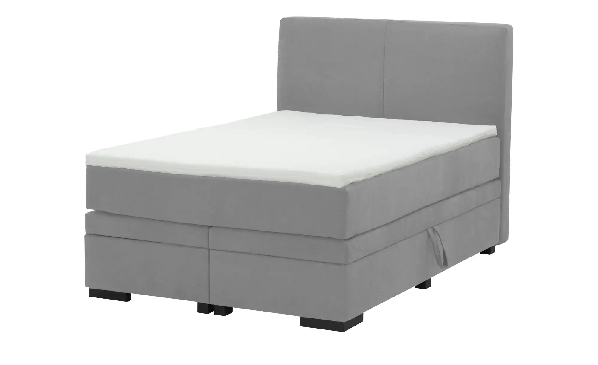 Thumbnail - Boxi Boxspringbett mit Bettkasten Boxi Classic ¦ grau ¦ Maße (cm): B: 140 H: 125 Betten > Einzelbetten - Höffner