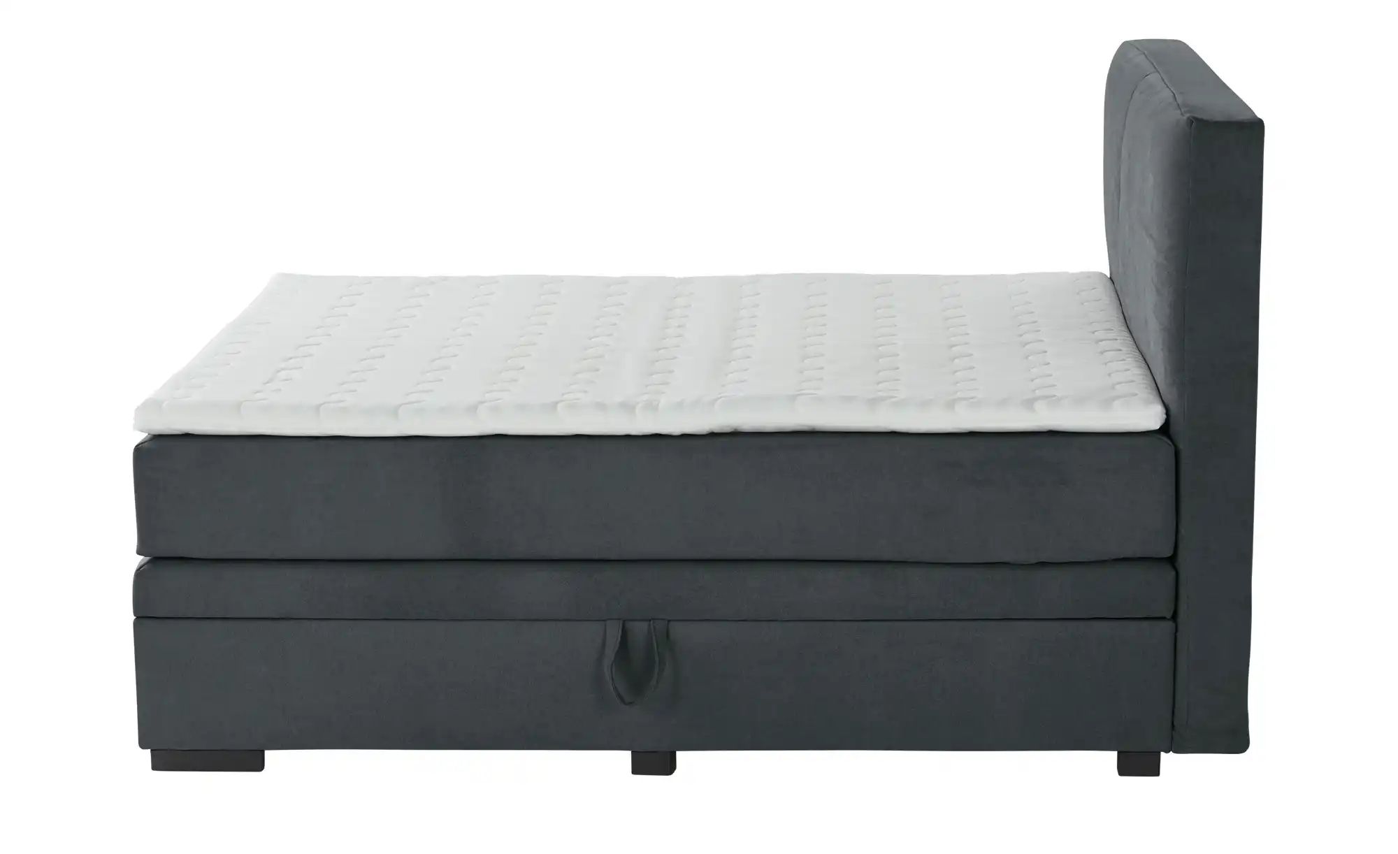 Thumbnail - Boxi Boxspringbett mit Bettkasten Boxi Classic ¦ grau ¦ Maße (cm): B: 160 H: 125 Betten > Boxspringbetten - Höffner