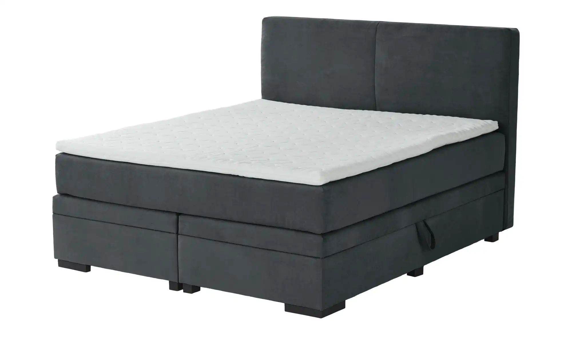 Thumbnail - Boxi Boxspringbett mit Bettkasten Boxi Classic ¦ grau ¦ Maße (cm): B: 180 H: 125 Betten > Boxspringbetten - Höffner