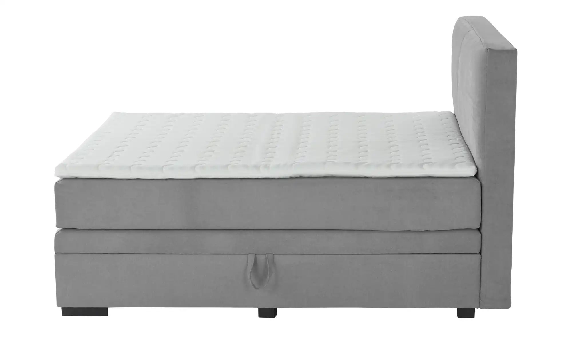 Boxi Boxspringbett mit Bettkasten Boxi Classic ¦ grau ¦ Maße (cm): B: 160 H günstig online kaufen