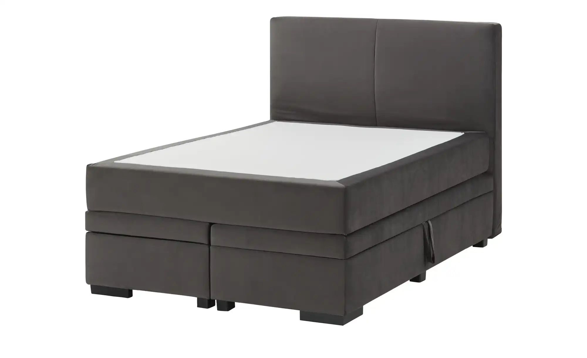 Boxi Boxspringbett mit Bettkasten Boxi Classic ¦ grau ¦ Maße (cm): B: 140 H günstig online kaufen