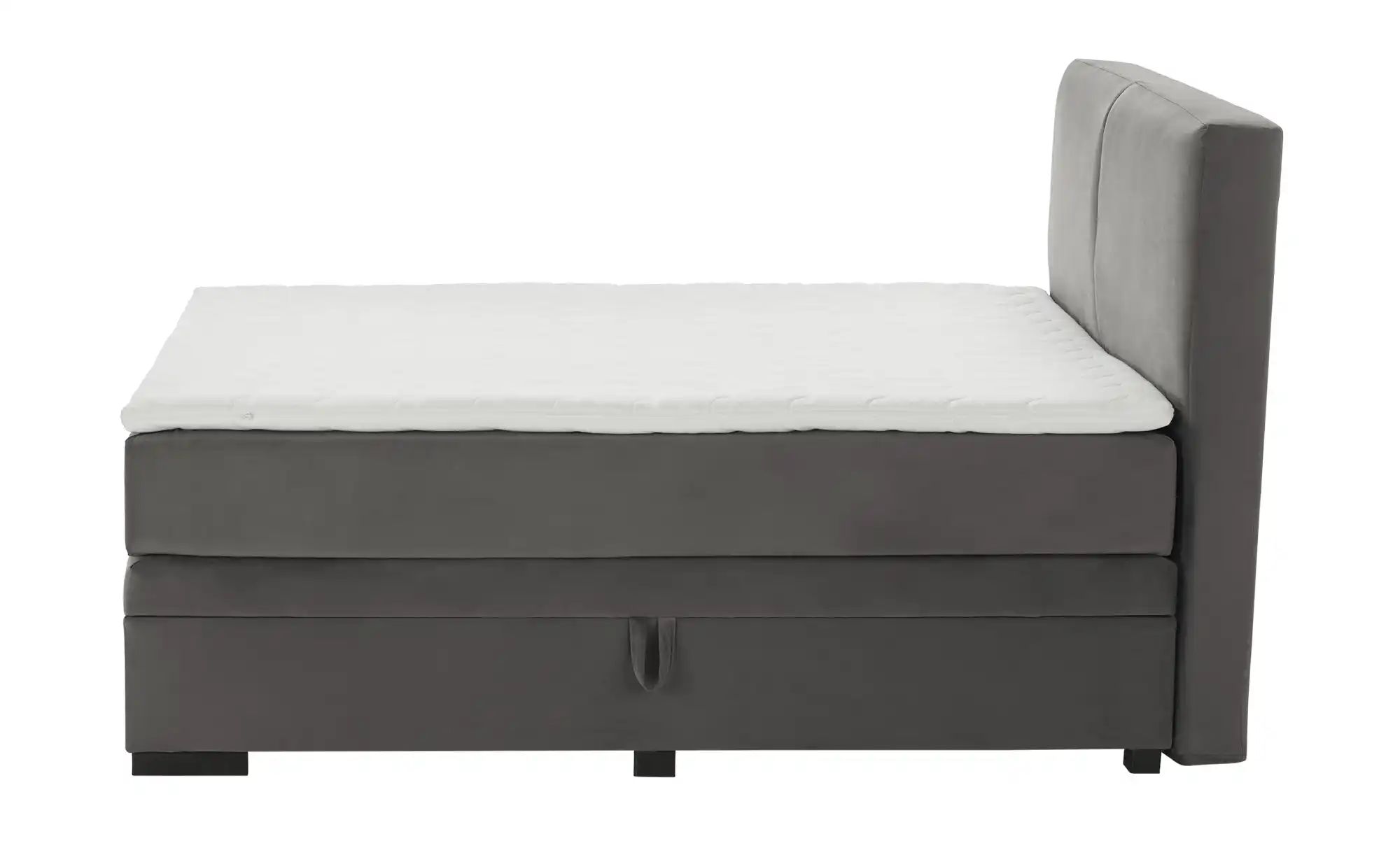 Thumbnail - Boxi Boxspringbett mit Bettkasten Boxi Classic ¦ grau ¦ Maße (cm): B: 180 H: 125 Betten > Boxspringbetten - Höffner