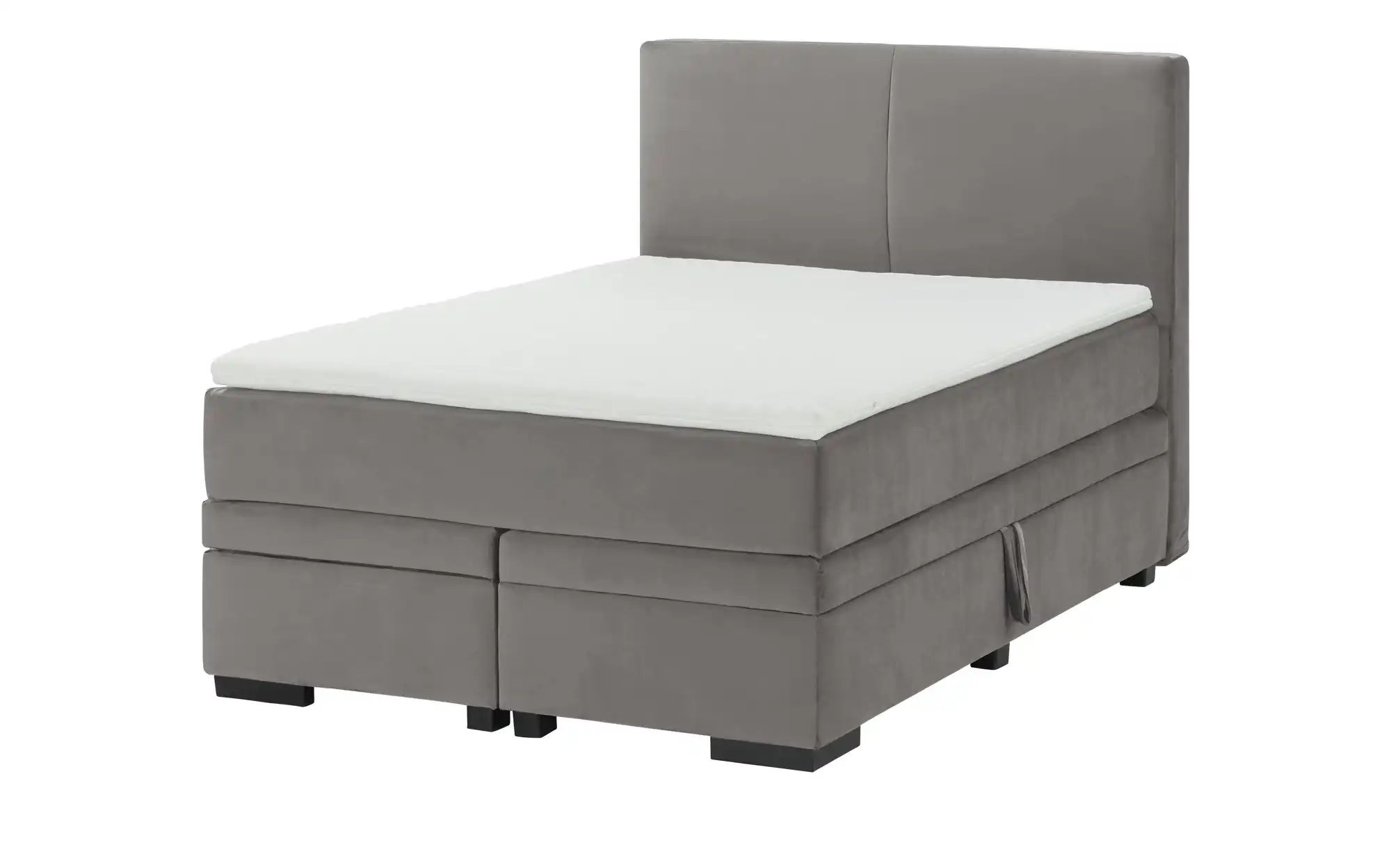 Thumbnail - Boxi Boxspringbett mit Bettkasten Boxi Classic ¦ grau ¦ Maße (cm): B: 140 H: 125 Betten > Boxspringbetten - Höffner
