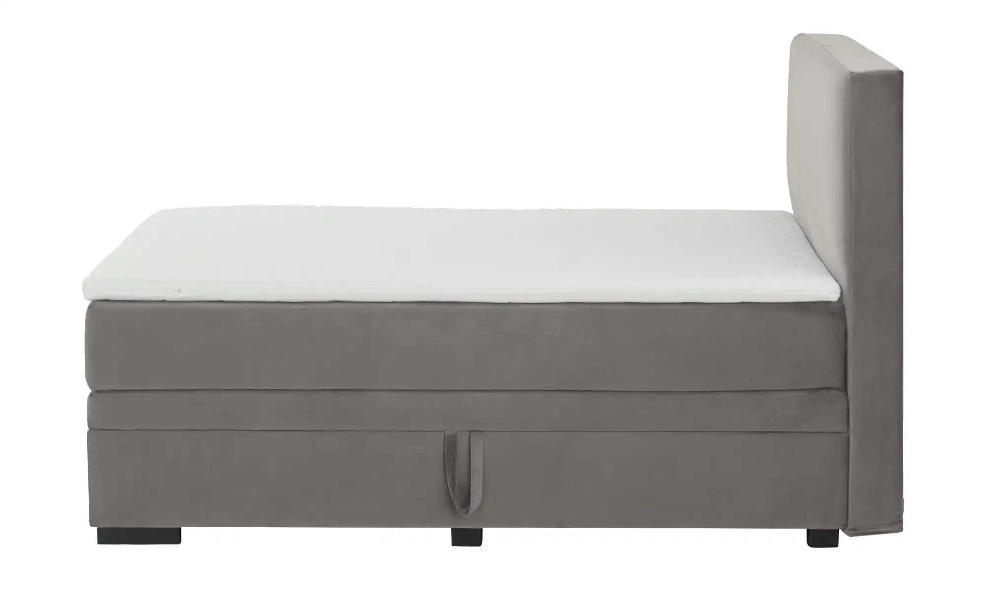 Boxi Boxspringbett mit Bettkasten Boxi Classic ¦ grau ¦ Maße (cm): B: 140 H günstig online kaufen