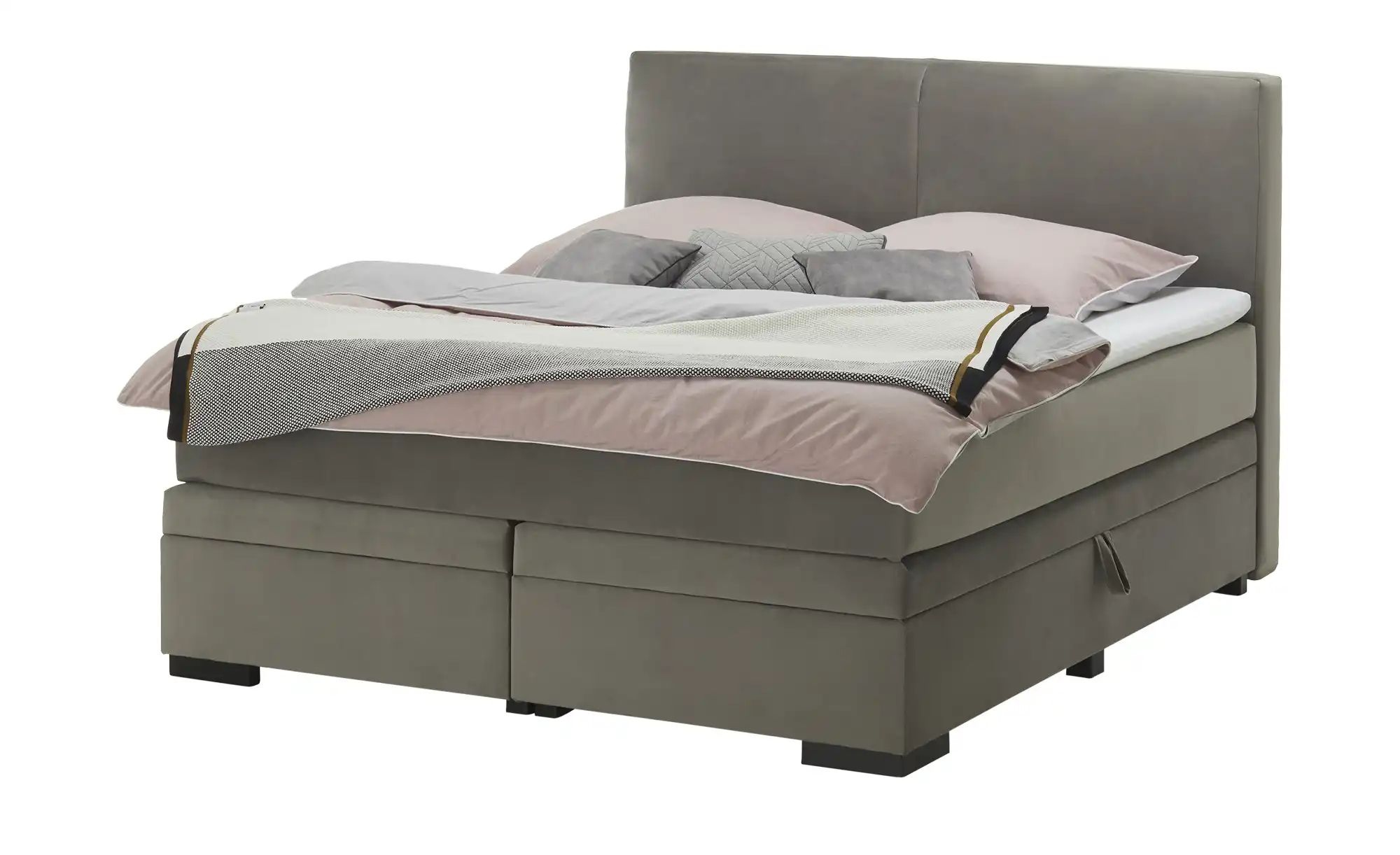 Boxi Boxspringbett  Boxi ¦ grau ¦ Maße (cm): B: 180 H: 125 Betten > Boxspri günstig online kaufen