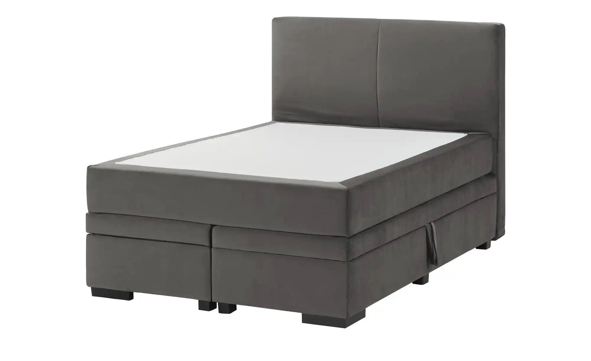 Boxi Boxspringbett mit Bettkasten Boxi Classic ¦ grau ¦ Maße (cm): B: 140 H günstig online kaufen
