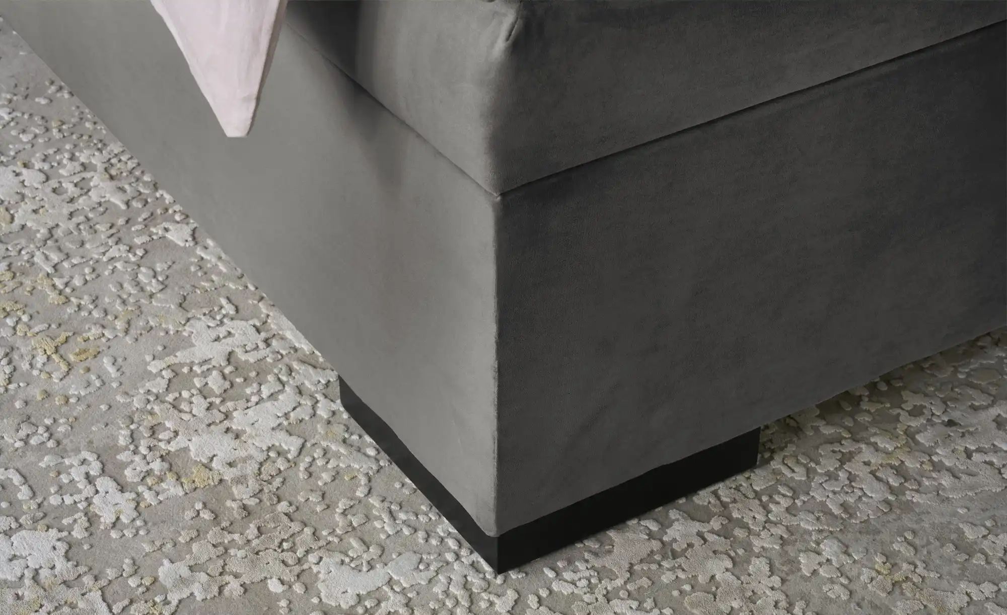 Thumbnail - Boxi Boxspringbett mit Bettkasten Boxi Classic ¦ grau ¦ Maße (cm): B: 180 H: 125 Betten > Boxspringbetten - Höffner