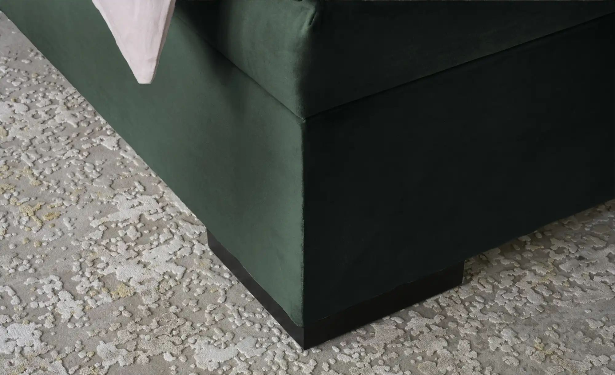 Thumbnail - Boxi Boxspringbett mit Bettkasten Boxi Classic ¦ grün ¦ Maße (cm): B: 160 H: 125 Betten > Boxspringbetten - Höffner