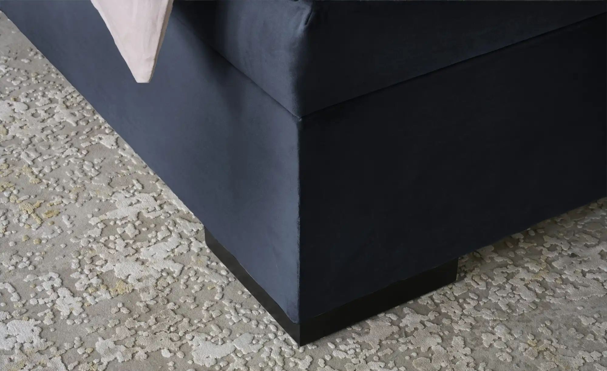 Thumbnail - Boxi Boxspringbett mit Bettkasten Boxi Classic ¦ blau ¦ Maße (cm): B: 180 H: 125 Betten > Boxspringbetten - Höffner