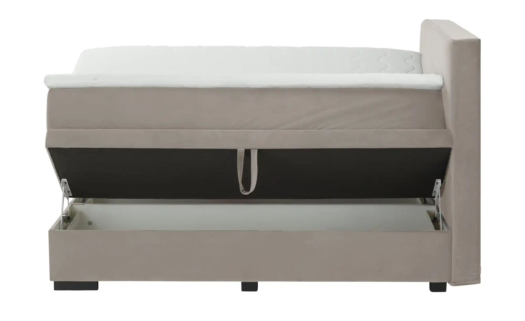 Boxi Boxspringbett mit Bettkasten Boxi Classic ¦ beige ¦ Maße (cm): B: 140 günstig online kaufen