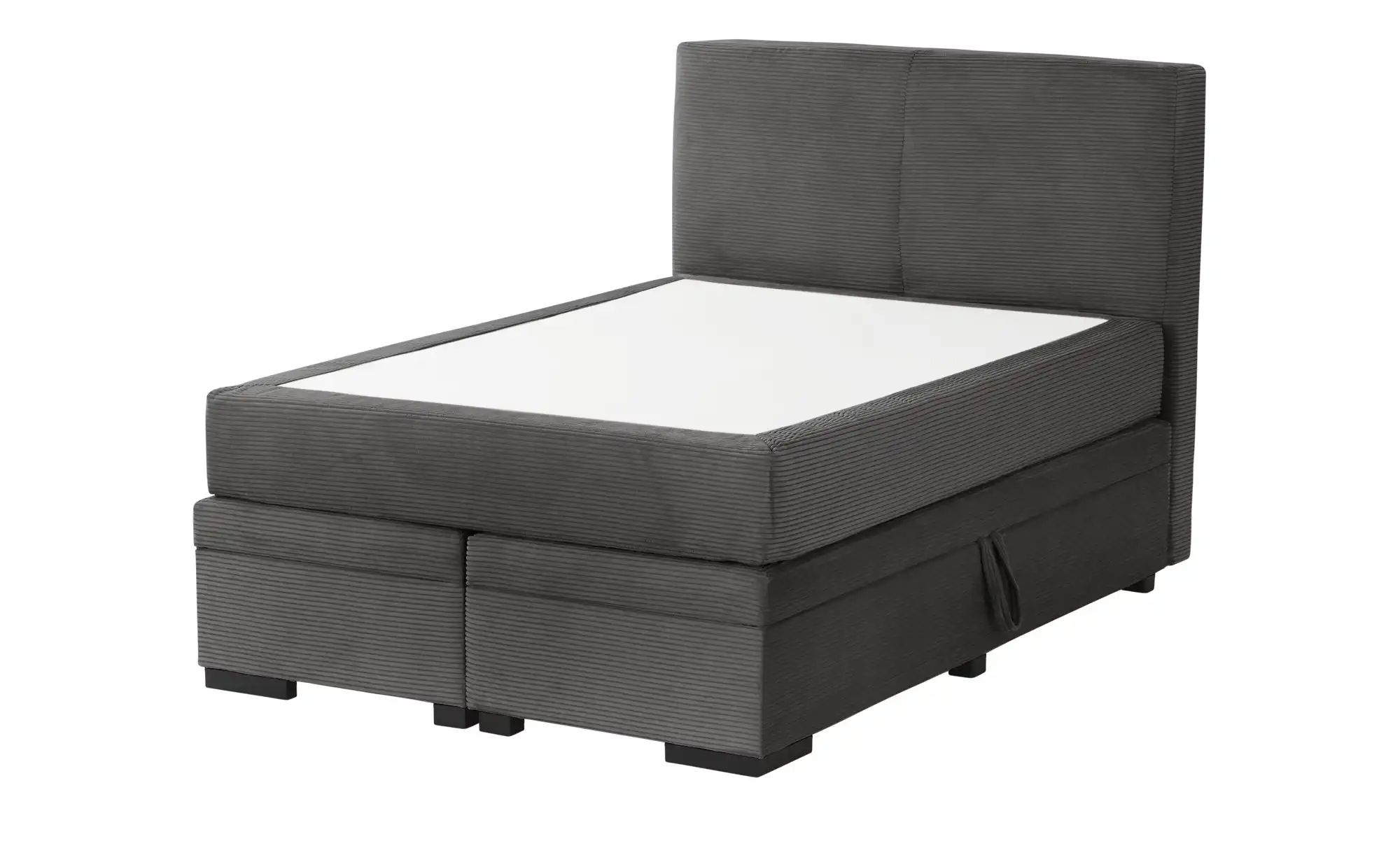Thumbnail - Boxi Boxspringbett mit Bettkasten Boxi Classic ¦ grau ¦ Maße (cm): B: 140 H: 125 Betten > Boxspringbetten - Höffner