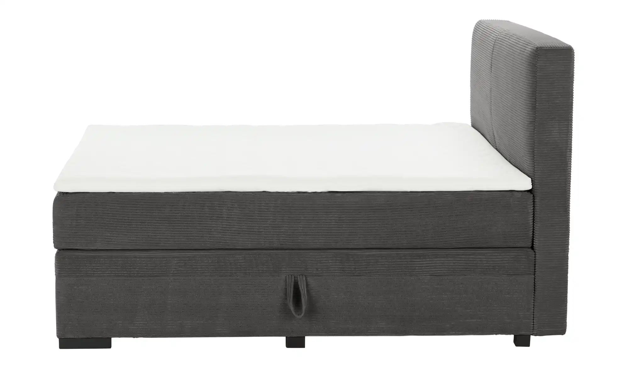 Boxi Boxspringbett mit Bettkasten Boxi Classic ¦ grau ¦ Maße (cm): B: 160 H günstig online kaufen