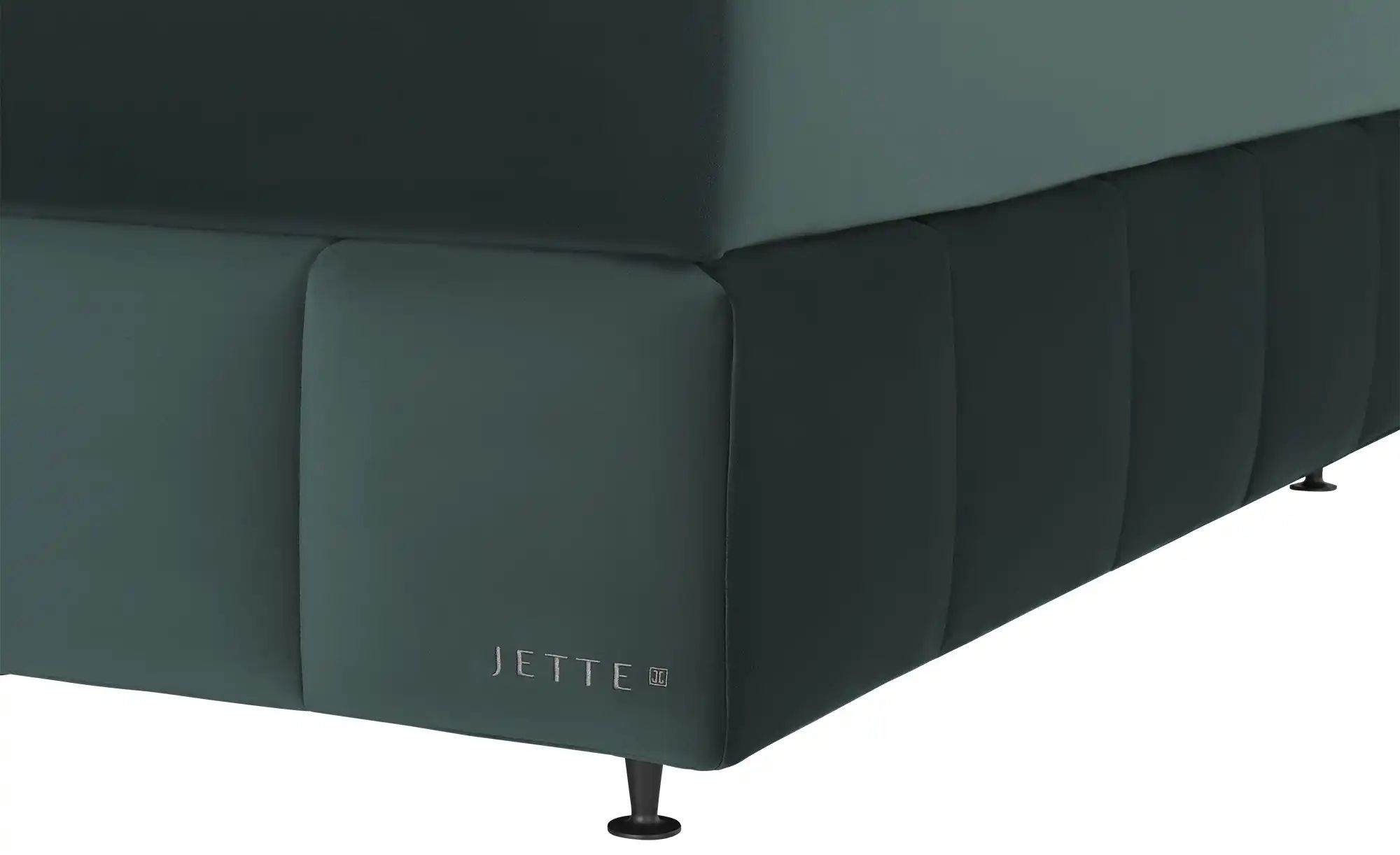 Thumbnail - Jette Home Boxspringbett  Braid ¦ grün ¦ Maße (cm): B: 182 H: 123 Betten > Boxspringbetten - Höffner