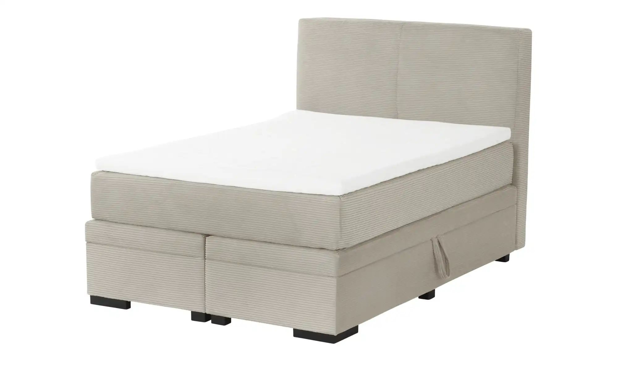 Thumbnail - Boxi Boxspringbett mit Bettkasten Boxi Classic ¦ beige ¦ Maße (cm): B: 140 H: 125 Betten > Einzelbetten - Höffner