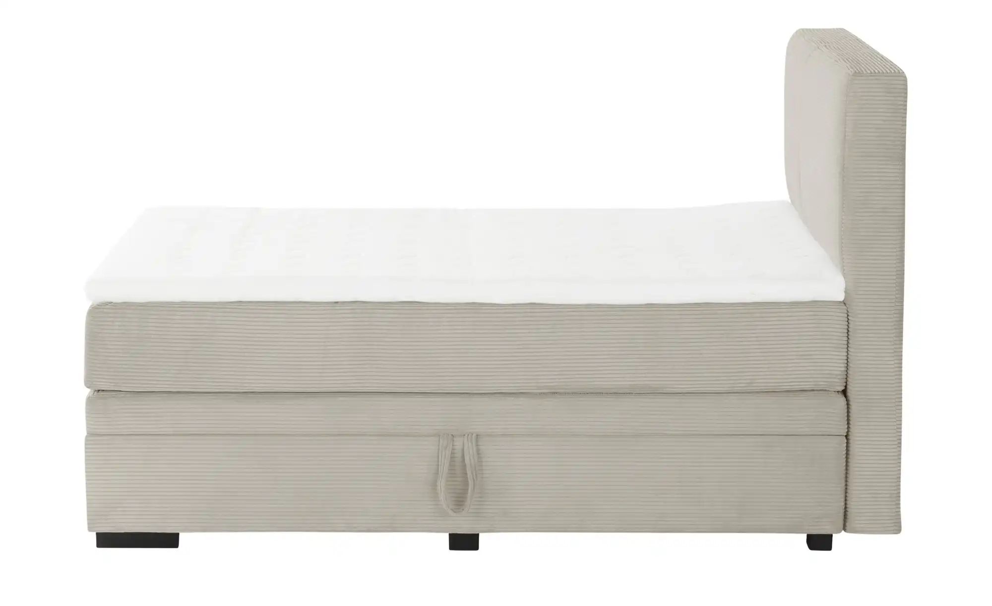 Thumbnail - Boxi Boxspringbett mit Bettkasten Boxi Classic ¦ beige ¦ Maße (cm): B: 140 H: 125 Betten > Einzelbetten - Höffner