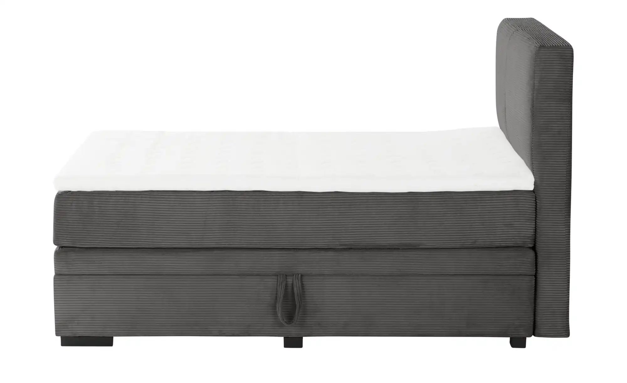 Boxi Boxspringbett mit Bettkasten Boxi Classic ¦ grau ¦ Maße (cm): B: 140 H günstig online kaufen