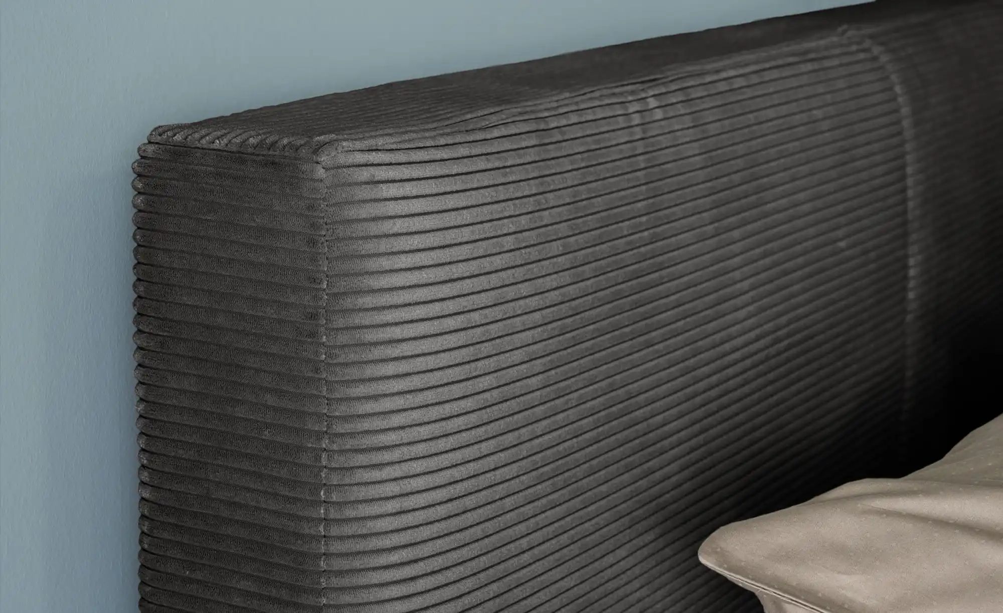 Thumbnail - Boxi Boxspringbett mit Bettkasten Boxi Classic ¦ grau ¦ Maße (cm): B: 180 H: 125 Betten > Boxspringbetten - Höffner