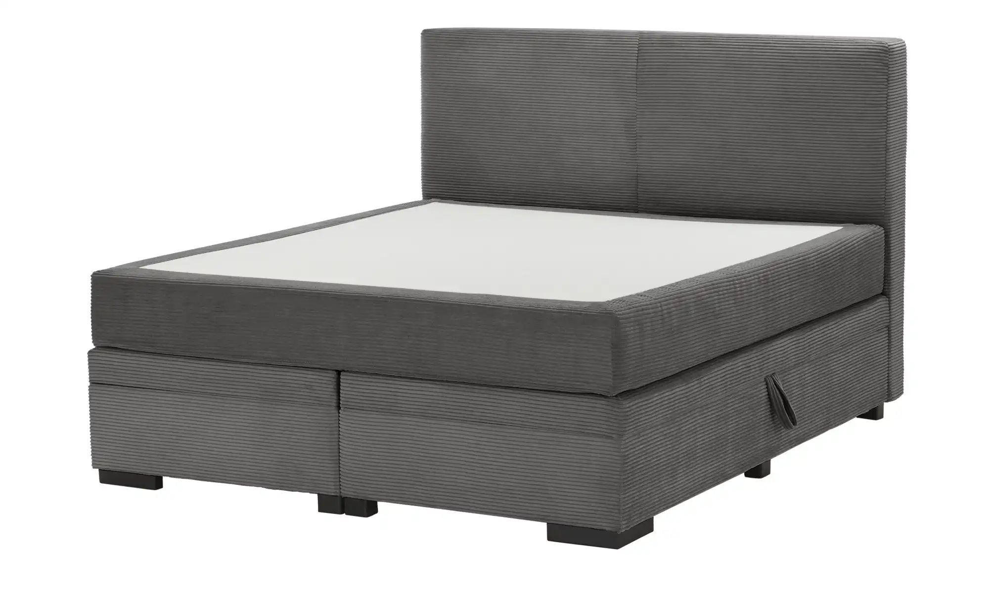 Thumbnail - Boxi Boxspringbett mit Bettkasten Boxi Classic ¦ grau ¦ Maße (cm): B: 180 H: 125 Betten > Boxspringbetten > Boxspringbet...