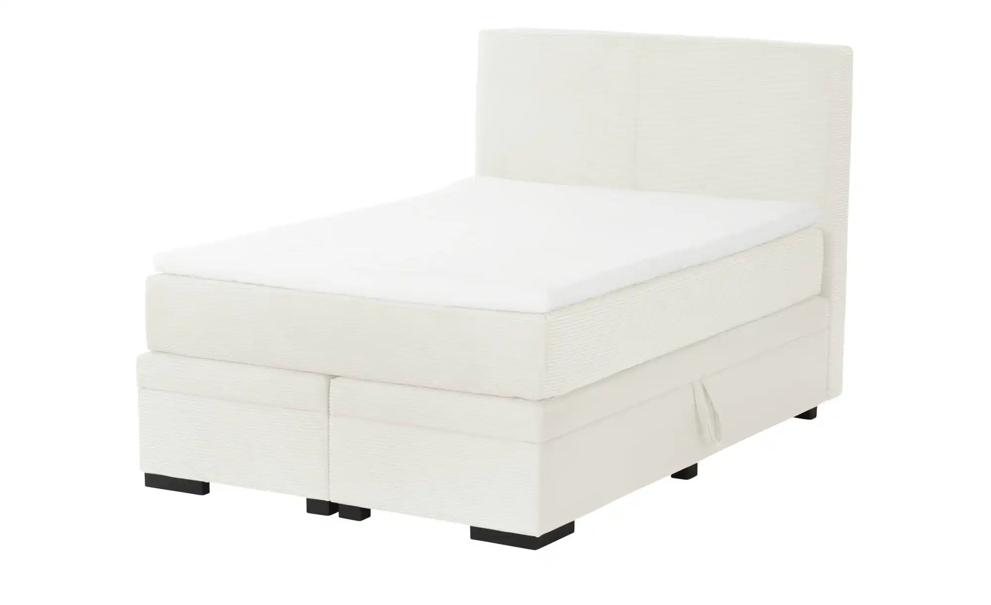 Thumbnail - Boxi Boxspringbett mit Bettkasten Boxi Classic ¦ creme ¦ Maße (cm): B: 140 H: 125 Betten > Einzelbetten - Höffner
