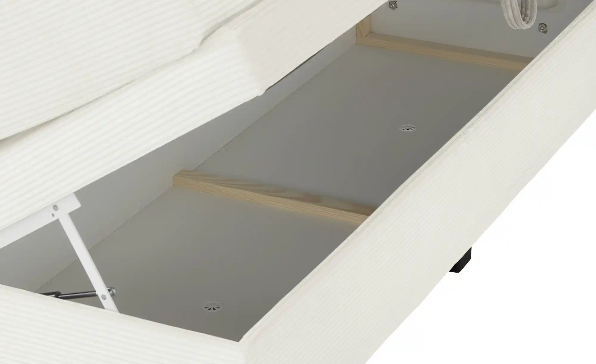 Thumbnail - Boxi Boxspringbett mit Bettkasten Boxi Classic ¦ creme ¦ Maße (cm): B: 140 H: 125 Betten > Einzelbetten - Höffner