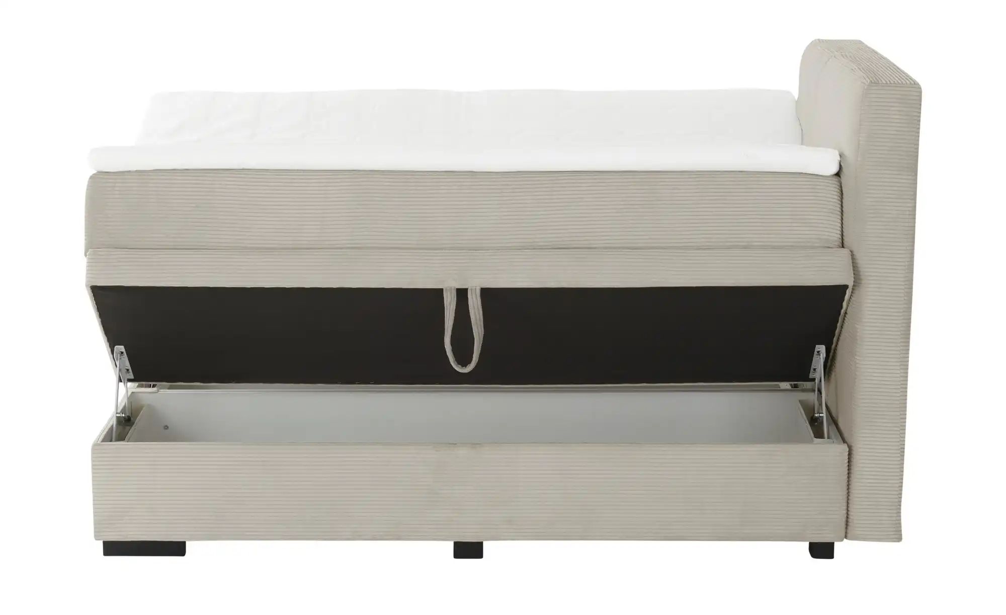 Thumbnail - Boxi Boxspringbett mit Bettkasten Boxi Classic ¦ beige ¦ Maße (cm): B: 140 H: 125 Betten > Boxspringbetten - Höffner