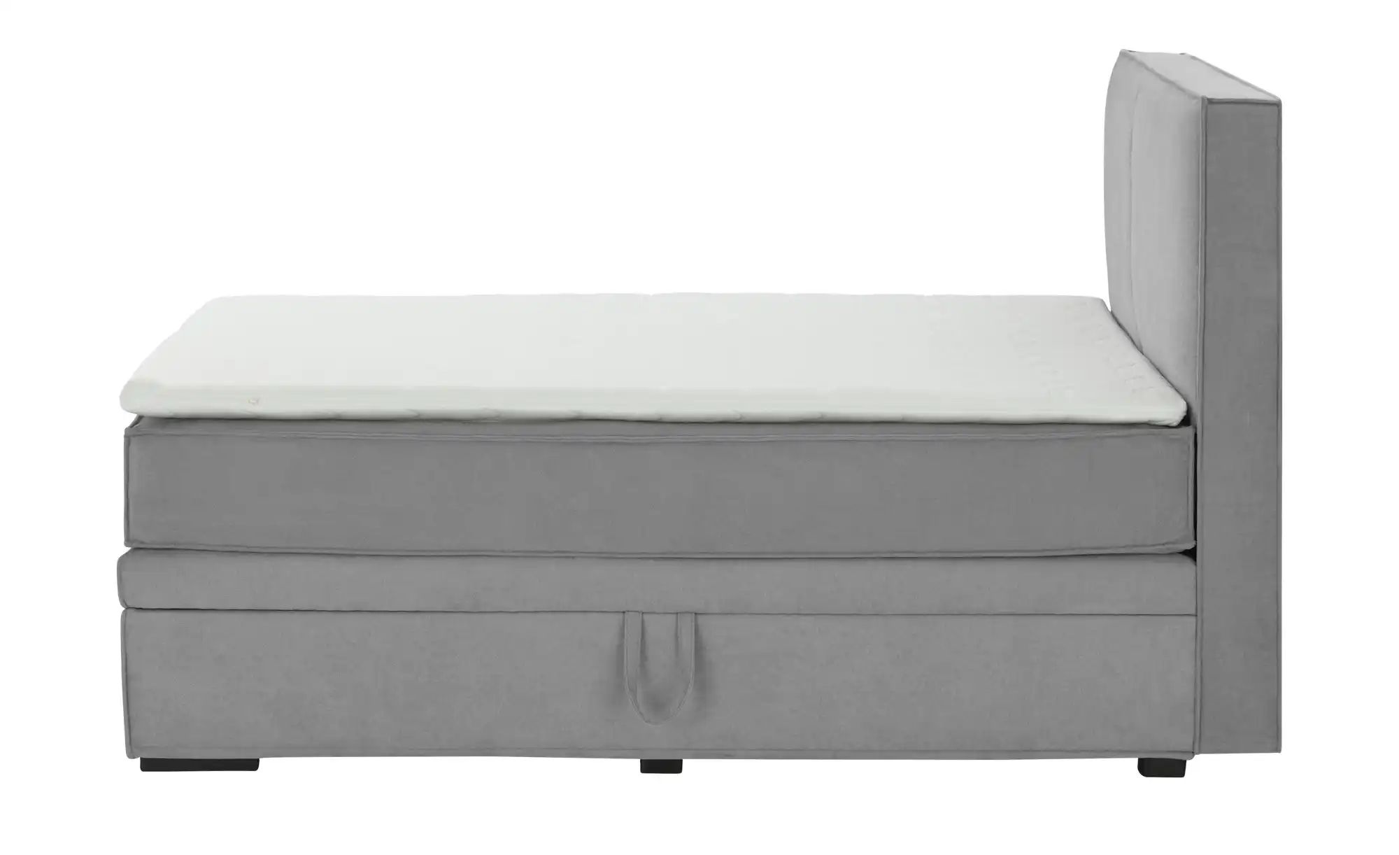 Boxi Boxspringbett mit trendigem Keder Boxi ¦ grau ¦ Maße (cm): B: 140 H: 1 günstig online kaufen