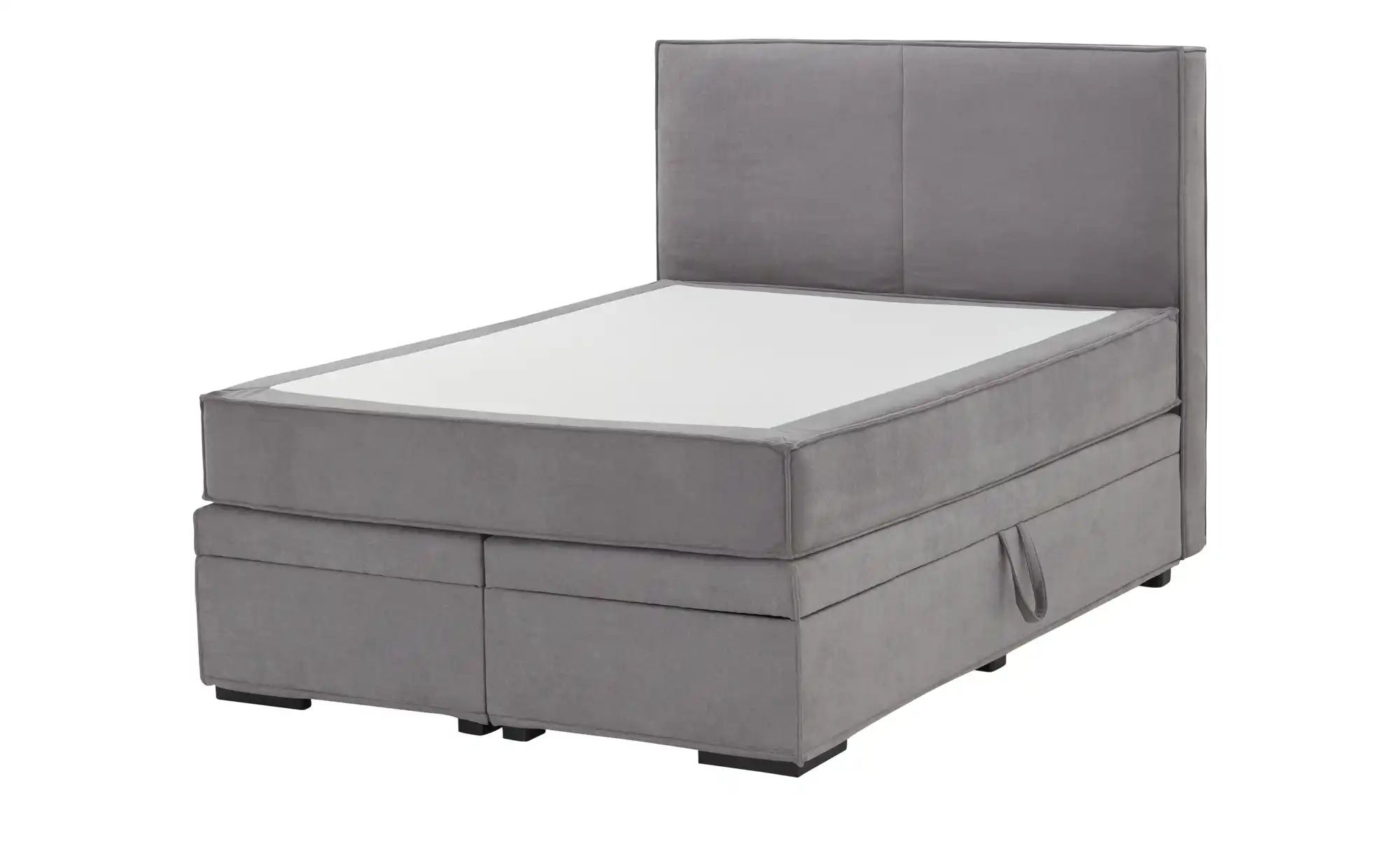 Boxi Boxspringbett mit trendigem Keder Boxi ¦ grau ¦ Maße (cm): B: 140 H: 1 günstig online kaufen