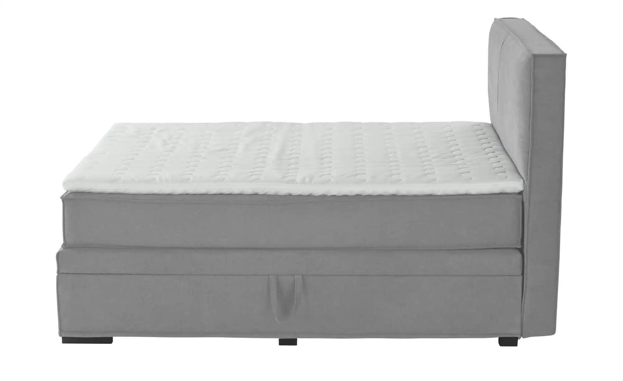 Boxi Boxspringbett mit trendigem Keder Boxi ¦ grau ¦ Maße (cm): B: 160 H: 1 günstig online kaufen