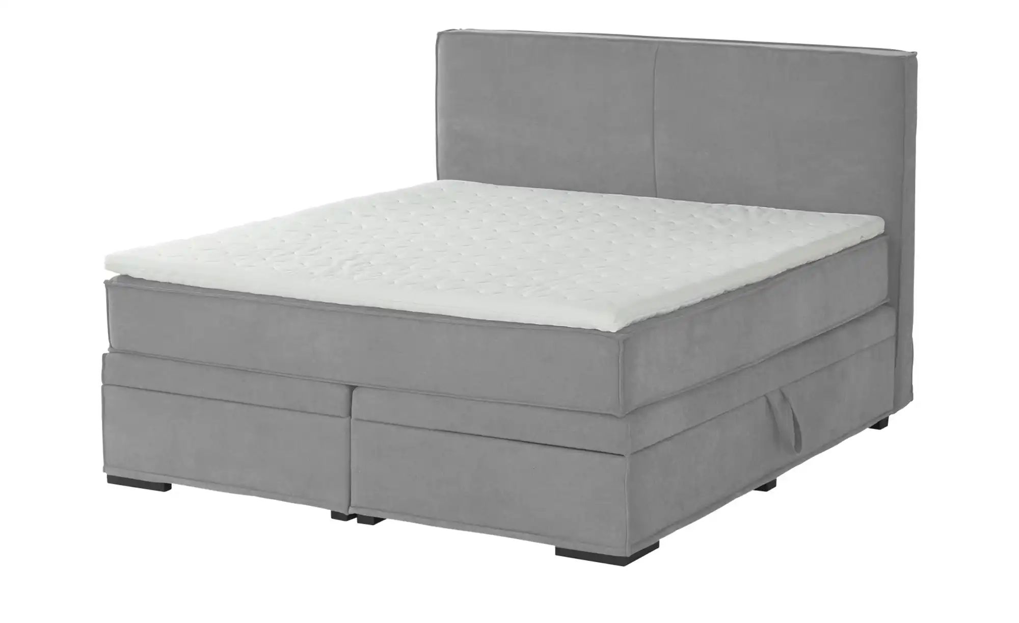 Boxi Boxspringbett mit Bettkasten Boxi Urban ¦ grau ¦ Maße (cm): B: 180 H: günstig online kaufen