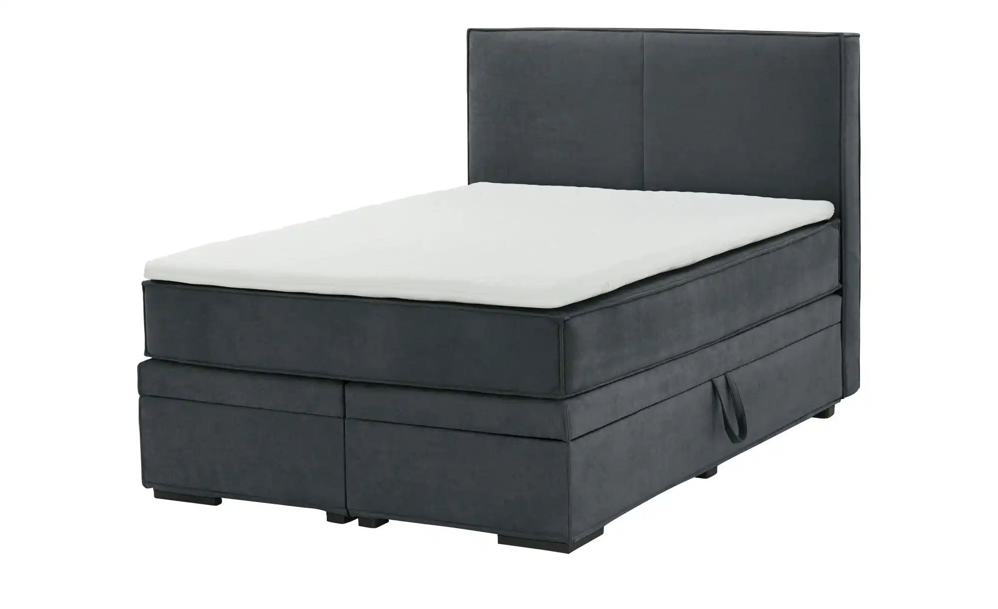 Thumbnail - Boxi Boxspringbett mit Bettkasten Boxi Urban ¦ grau ¦ Maße (cm): B: 140 H: 125 Betten > Boxspringbetten - Höffner