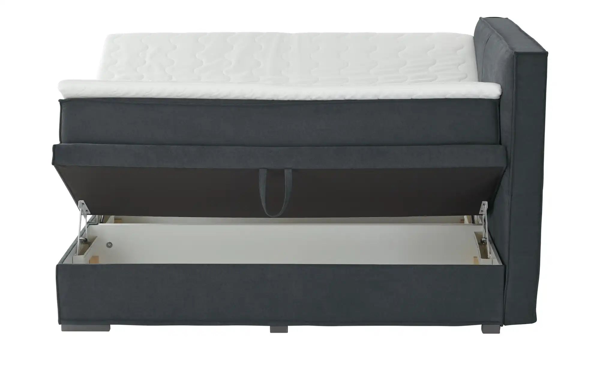 Thumbnail - Boxi Boxspringbett mit Bettkasten Boxi Urban ¦ grau ¦ Maße (cm): B: 160 H: 125 Betten > Boxspringbetten - Höffner