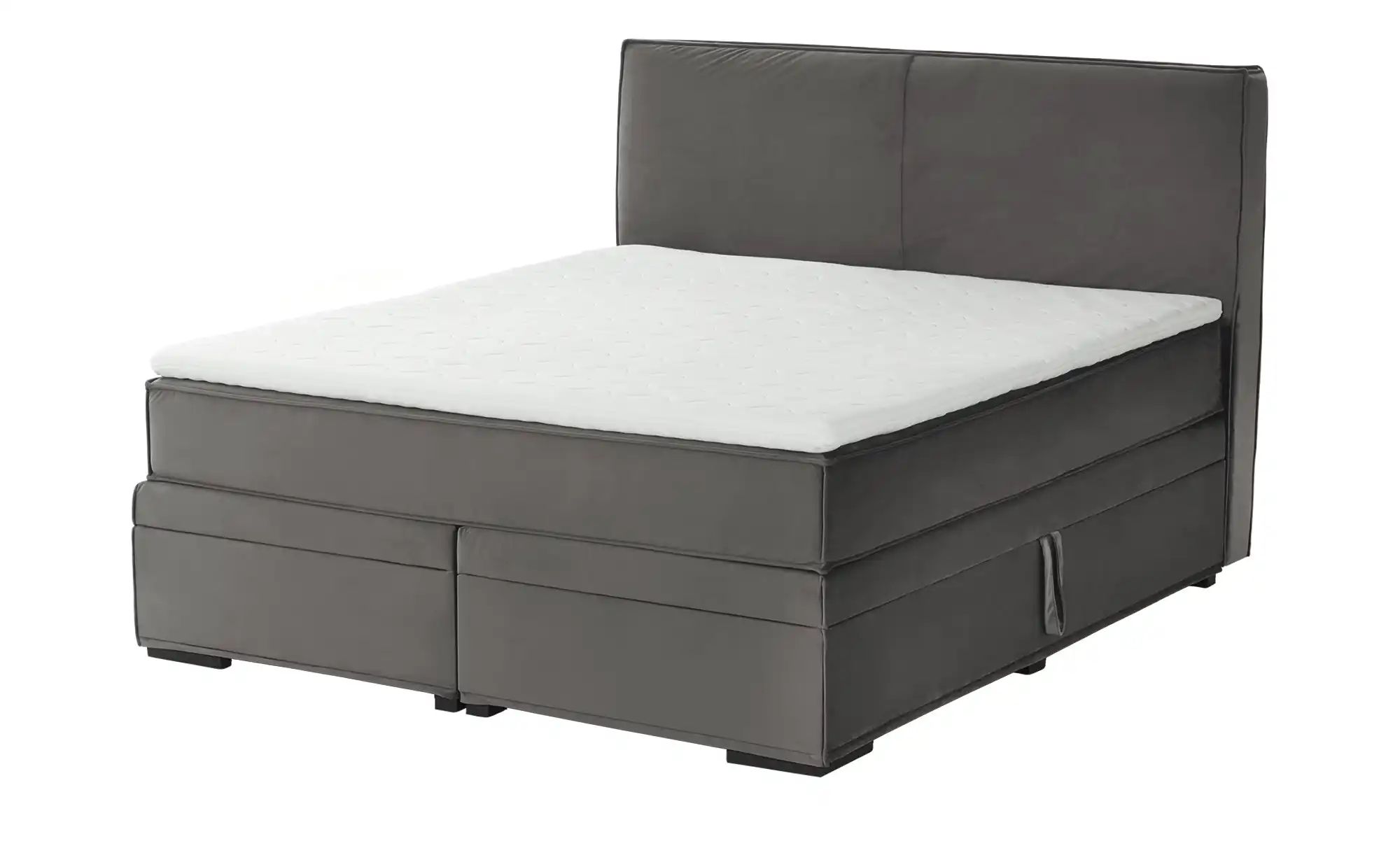 Boxi Boxspringbett mit Bettkasten Boxi Urban ¦ grau ¦ Maße (cm): B: 180 H: günstig online kaufen