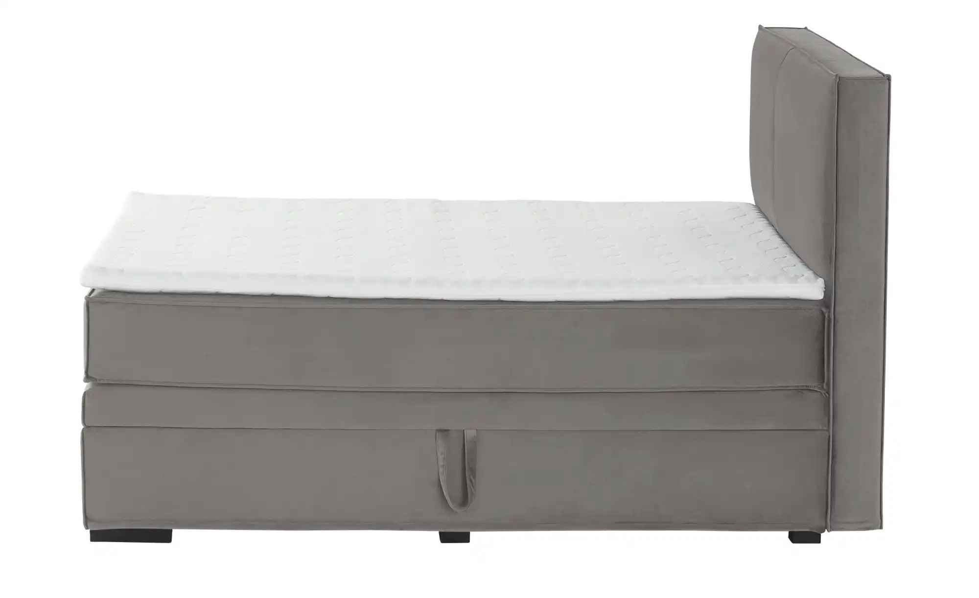 Boxi Boxspringbett mit Bettkasten Boxi Urban ¦ grau ¦ Maße (cm): B: 160 H: günstig online kaufen