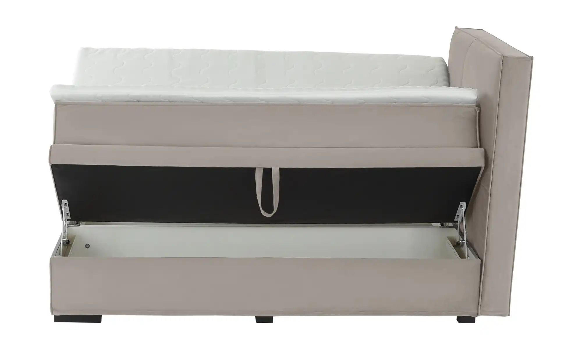 Boxi Boxspringbett mit Bettkasten Boxi Urban ¦ beige ¦ Maße (cm): B: 140 H: günstig online kaufen