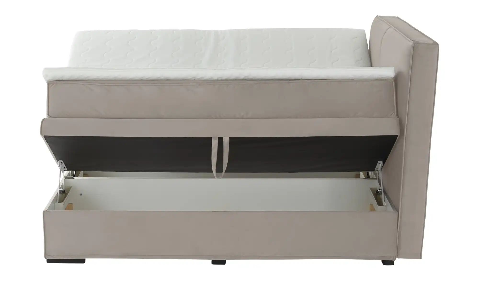 Boxi Boxspringbett mit Bettkasten Boxi Urban ¦ beige ¦ Maße (cm): B: 180 H: günstig online kaufen