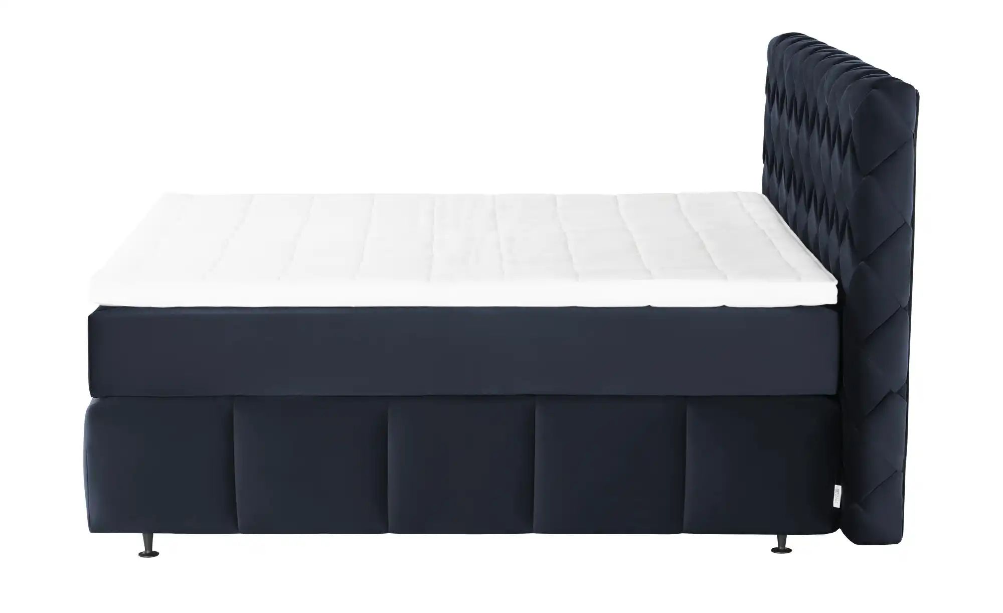 Jette Home Boxspringbett  Braid ¦ blau ¦ Maße (cm): B: 182 H: 123 Betten > günstig online kaufen