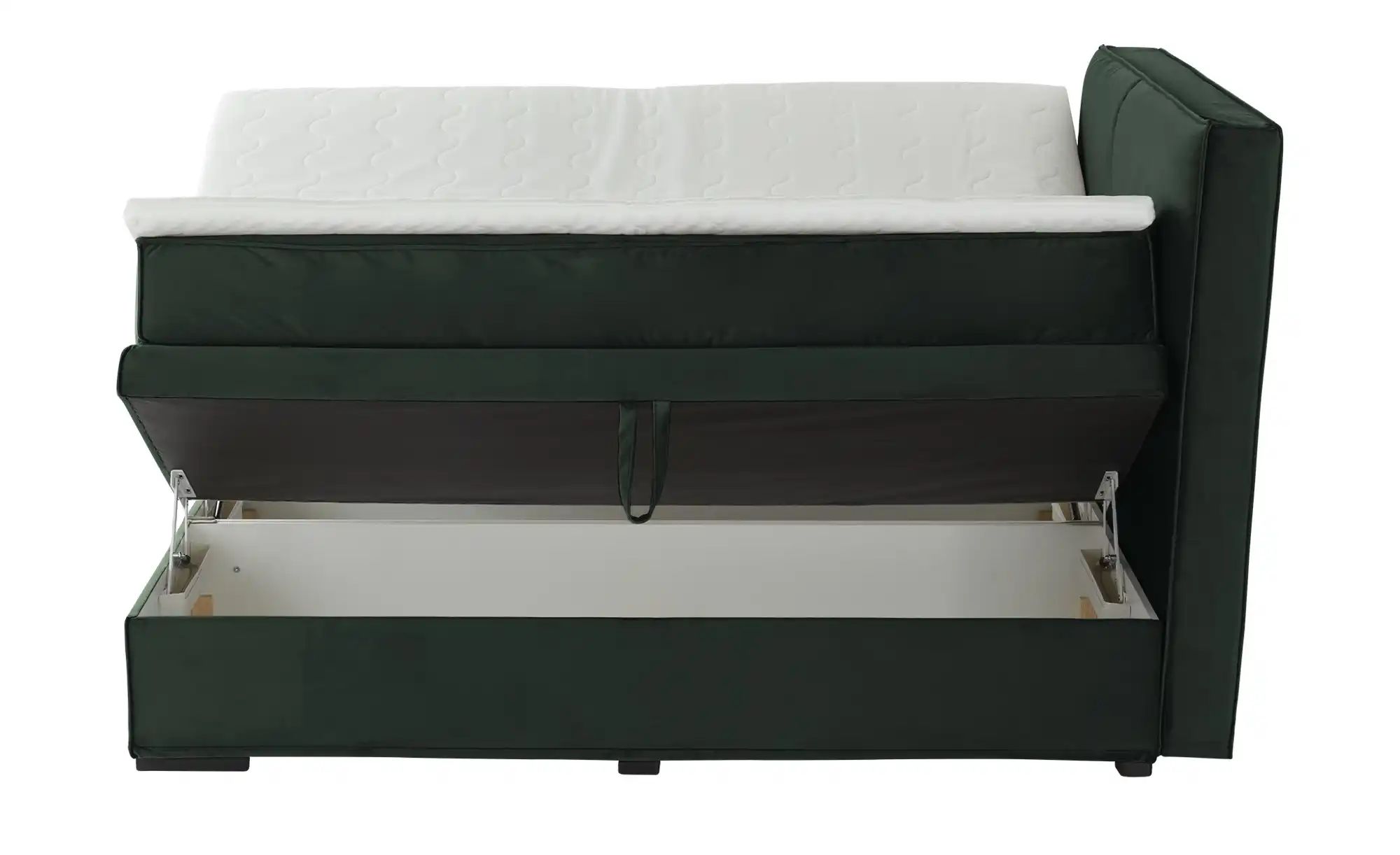 Boxi Boxspringbett mit Bettkasten Boxi Urban ¦ grün ¦ Maße (cm): B: 180 H: günstig online kaufen