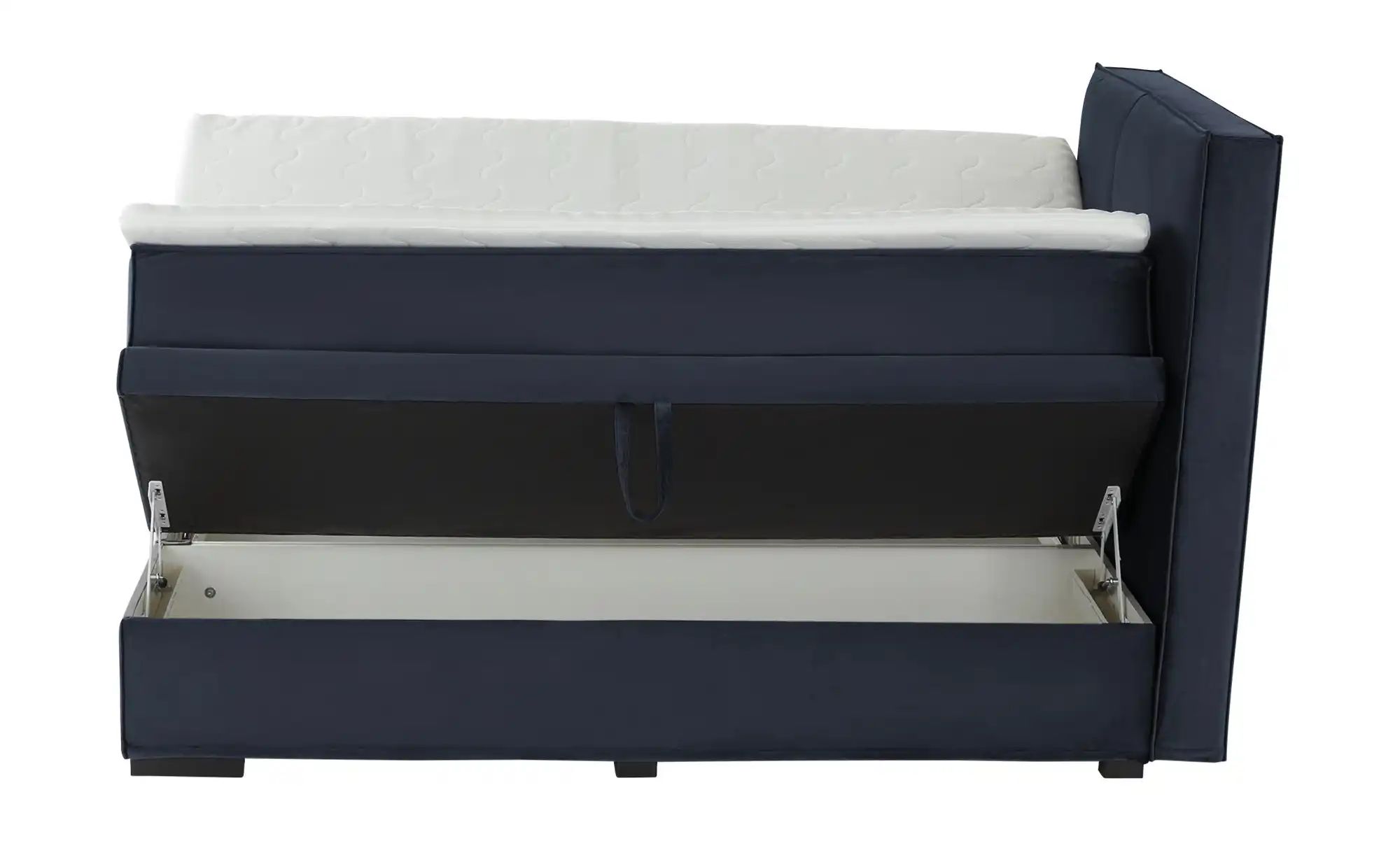 Boxi Boxspringbett mit Bettkasten Boxi Urban ¦ blau ¦ Maße (cm): B: 140 H: günstig online kaufen