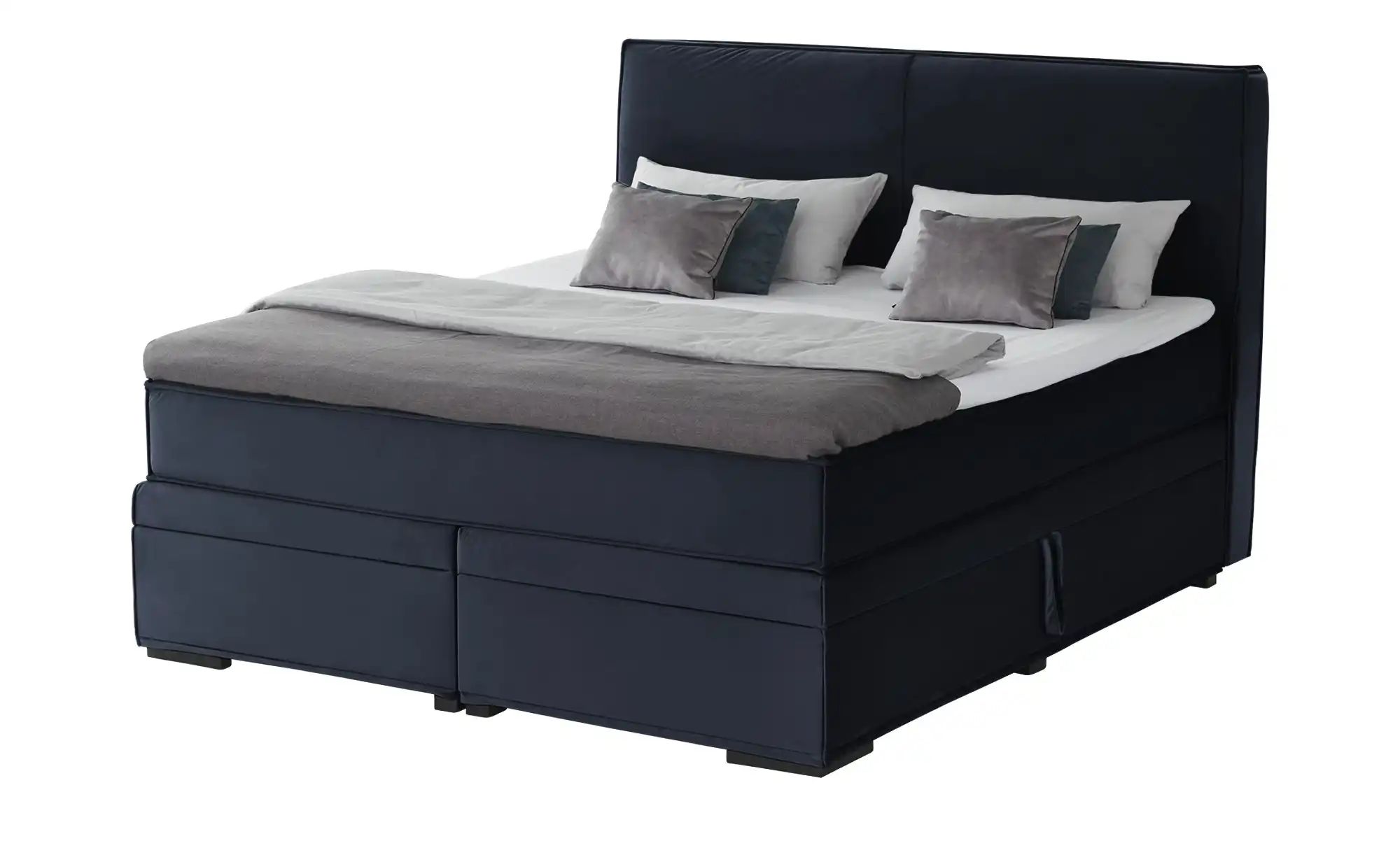 Boxi Boxspringbett mit Bettkasten Boxi Urban ¦ blau ¦ Maße (cm): B: 160 H: günstig online kaufen