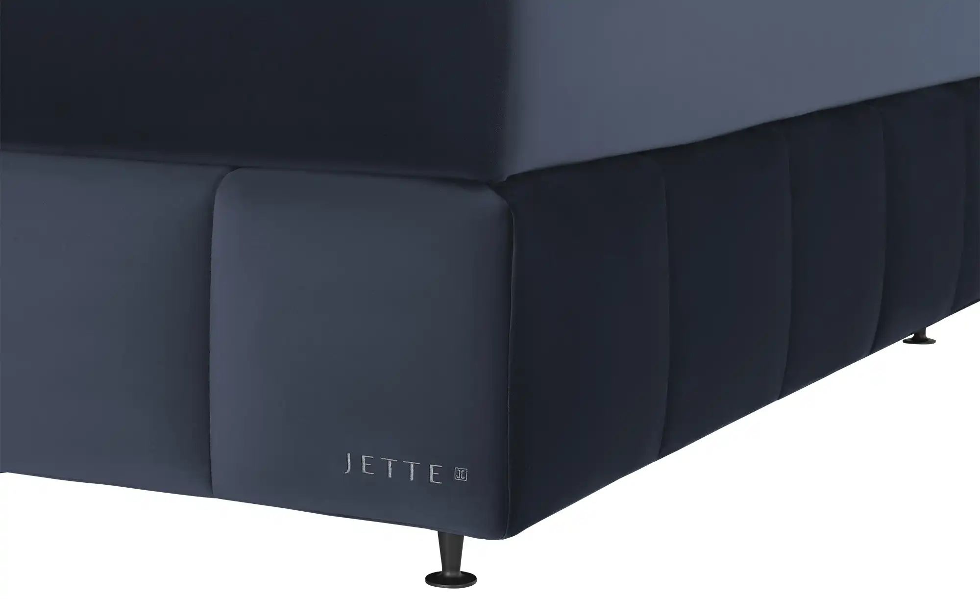 Thumbnail - Jette Home Boxspringbett  Braid ¦ blau ¦ Maße (cm): B: 202 H: 123 Betten > Boxspringbetten - Höffner