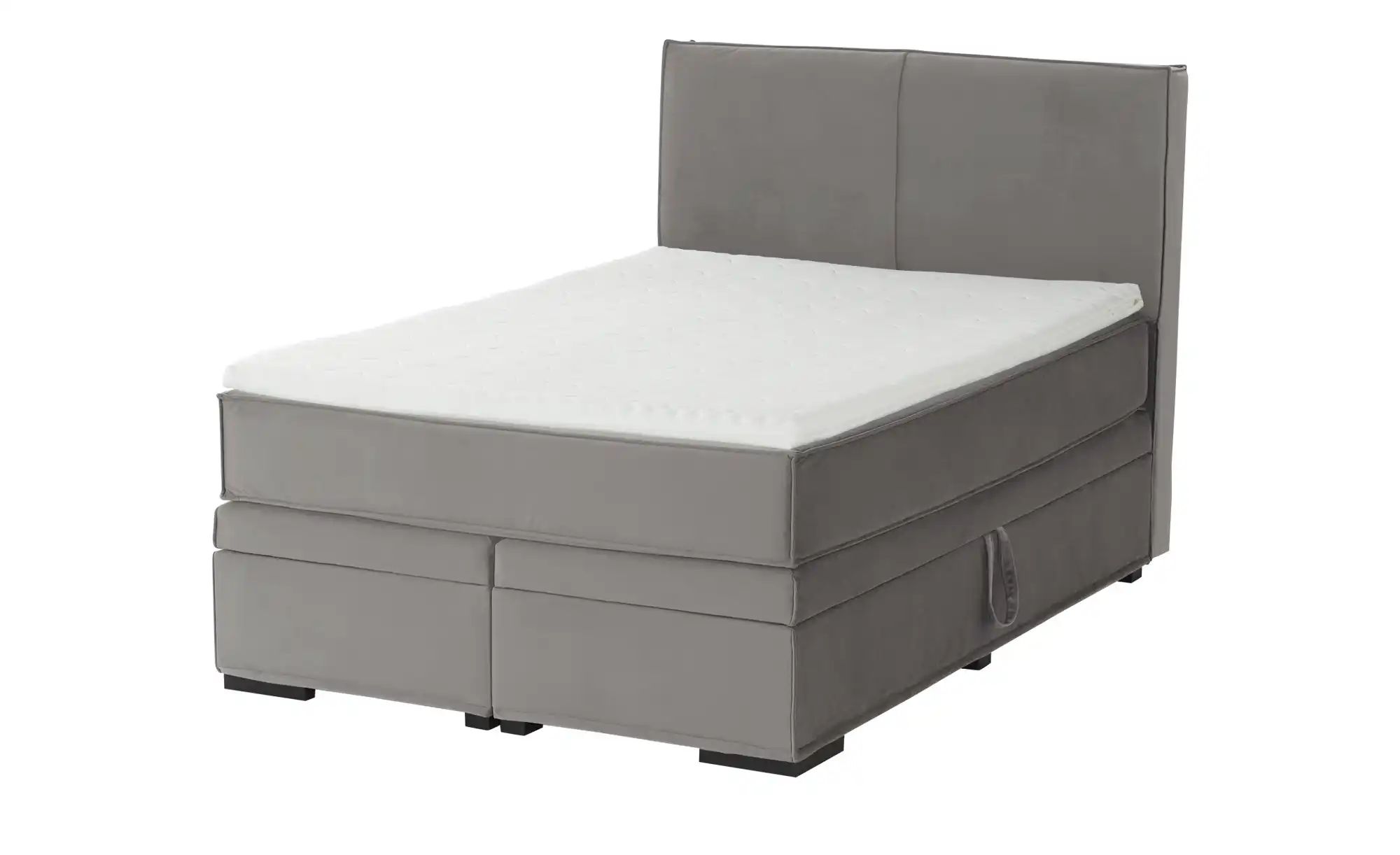 Boxi Boxspringbett mit Bettkasten Boxi Urban ¦ grau ¦ Maße (cm): B: 140 H: günstig online kaufen