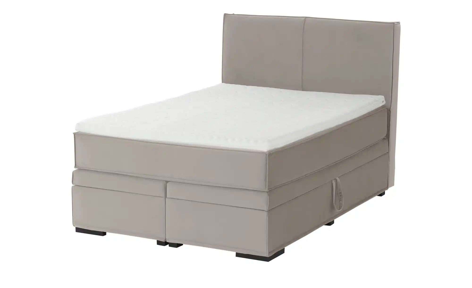 Boxi Boxspringbett mit Bettkasten Boxi Urban ¦ beige ¦ Maße (cm): B: 140 H: günstig online kaufen
