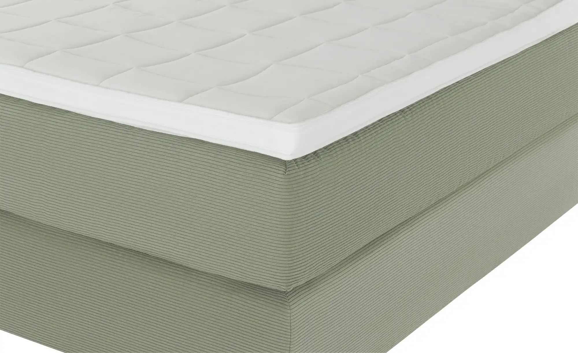 Jette Home Boxspringbett  Jette Flex ¦ grün ¦ Maße (cm): B: 165 H: 110,5 Be günstig online kaufen