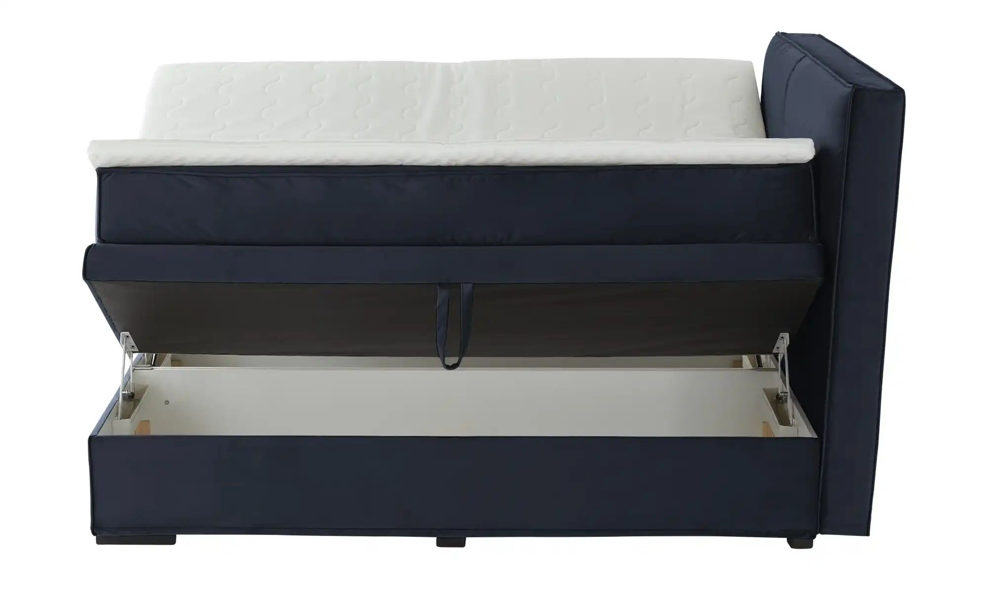 Thumbnail - Boxi Boxspringbett mit Bettkasten Boxi Urban ¦ blau ¦ Maße (cm): B: 180 H: 125 Betten > Boxspringbetten - Höffner