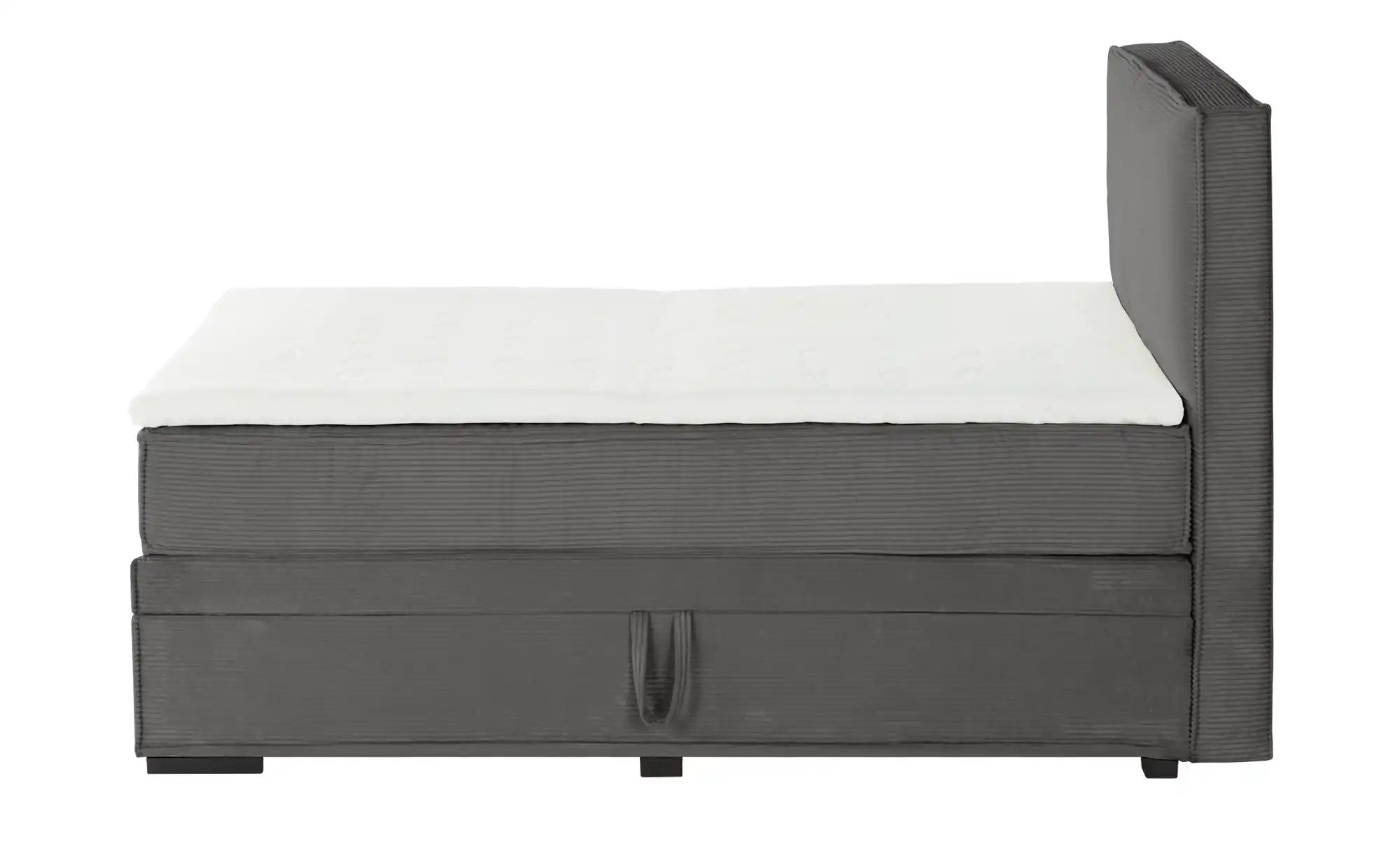 Boxi Boxspringbett mit Bettkasten Boxi Urban ¦ grau ¦ Maße (cm): B: 140 H: günstig online kaufen