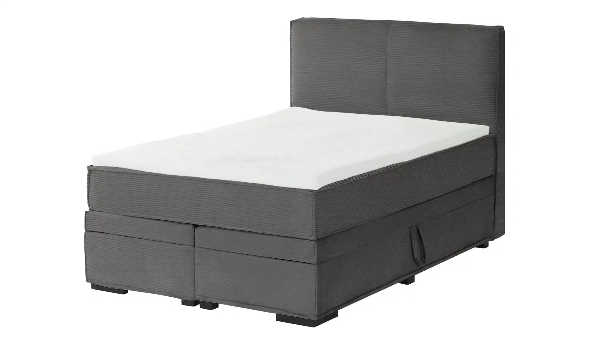 Boxi Boxspringbett mit Bettkasten Boxi Urban ¦ grau ¦ Maße (cm): B: 140 H: günstig online kaufen