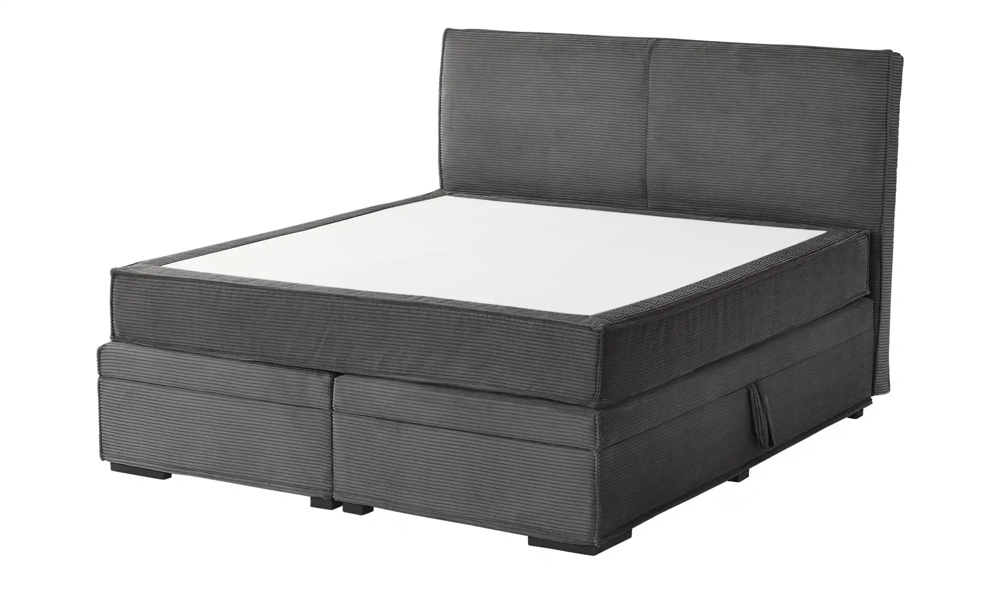 Boxi Boxspringbett mit Bettkasten Boxi Urban ¦ grau ¦ Maße (cm): B: 160 H: günstig online kaufen