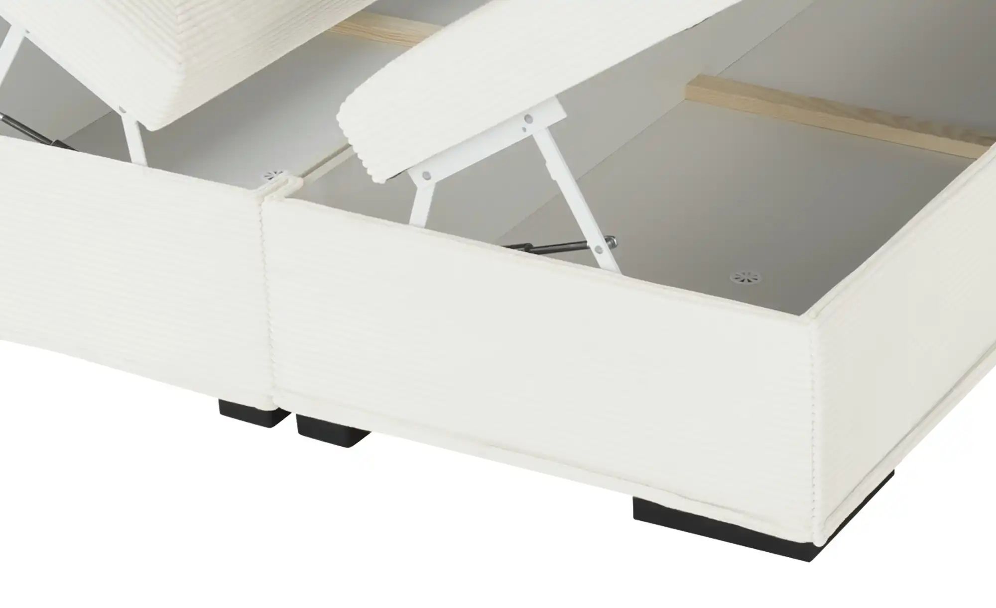 Boxi Boxspringbett mit Bettkasten Boxi Urban ¦ creme ¦ Maße (cm): B: 160 H: günstig online kaufen