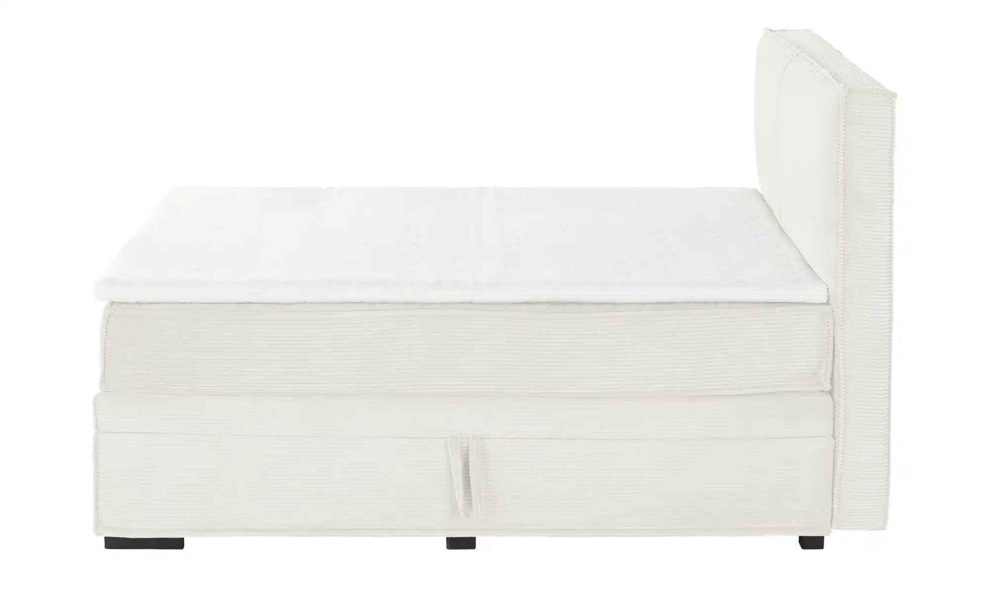 Boxi Boxspringbett mit Bettkasten Boxi Urban ¦ creme ¦ Maße (cm): B: 180 H: günstig online kaufen