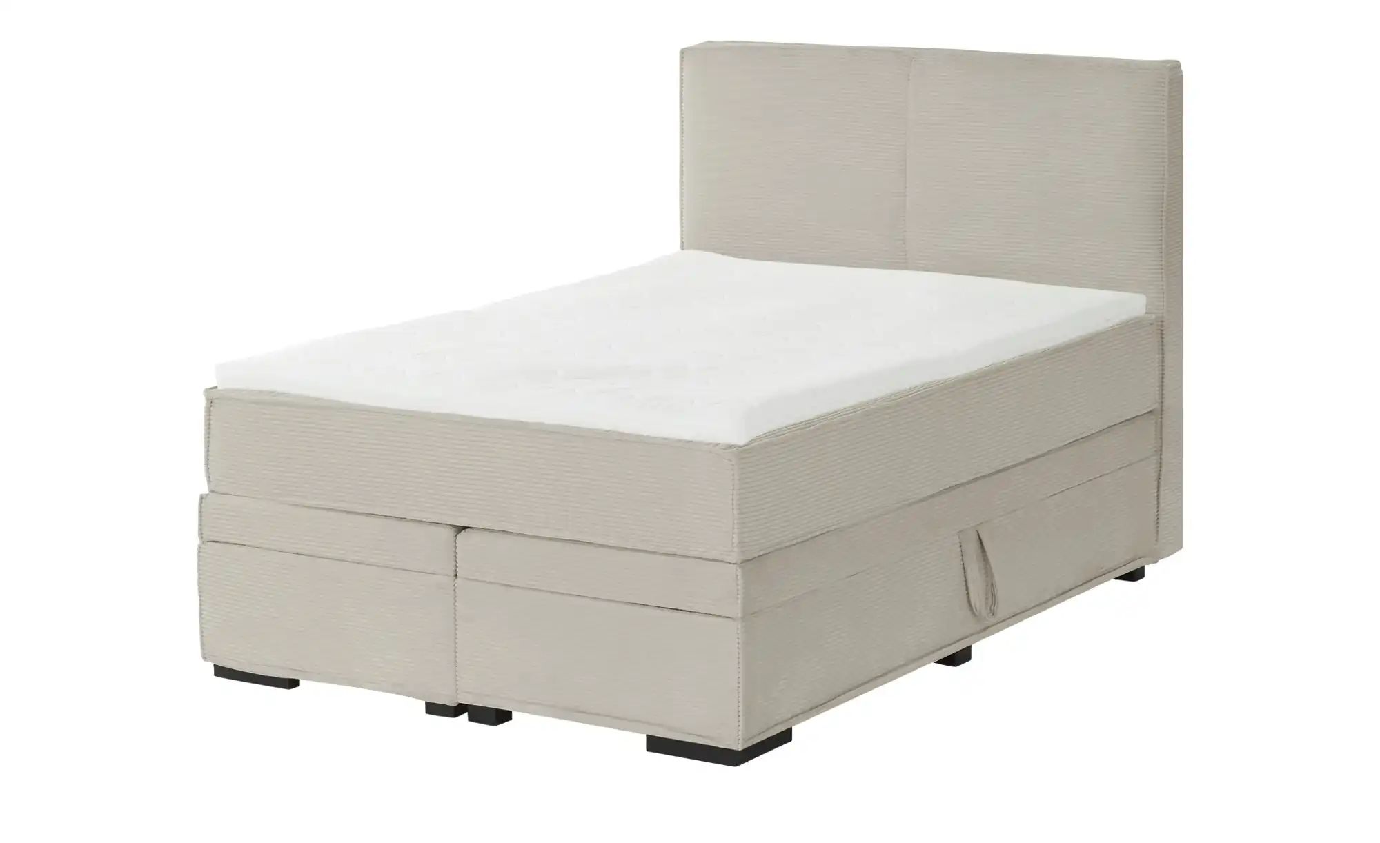 Boxi Boxspringbett mit Bettkasten Boxi Urban ¦ beige ¦ Maße (cm): B: 140 H: günstig online kaufen